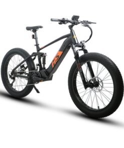 2 x EUNORAU FAT-HS 48V/14Ah 1000W Fat Tire Electric Mountain Bike