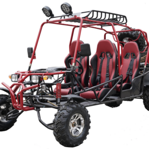 Alternative view of 200cc Venom Hummer Go-Kart | 4 Seater | Automatic | Chrome Wheels