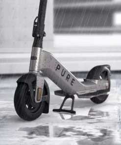 Alternative view of Pure Advance Flex Platinum Silver Electric Scooter