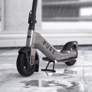 Alternative view of Pure Advance Flex Platinum Silver Electric Scooter