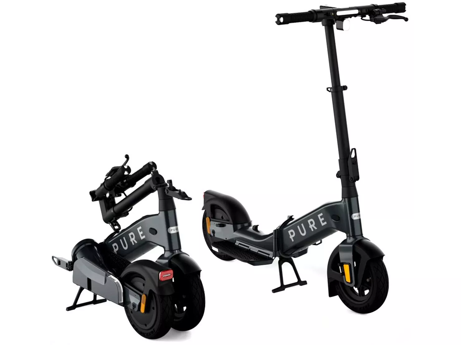 Pure Advance Flex Mercury Grey Electric Scooter - Image 7