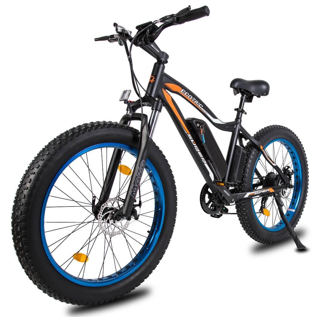 UL Certified – Ecotric Rocket 500W 36V Fat Tire All Terrain Electric Bike - Image 4