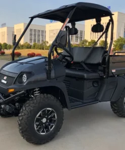 Alternative view of TrailMaster Taurus 450U 4×4 UTV Rear Utility Dump Bed (EFI)