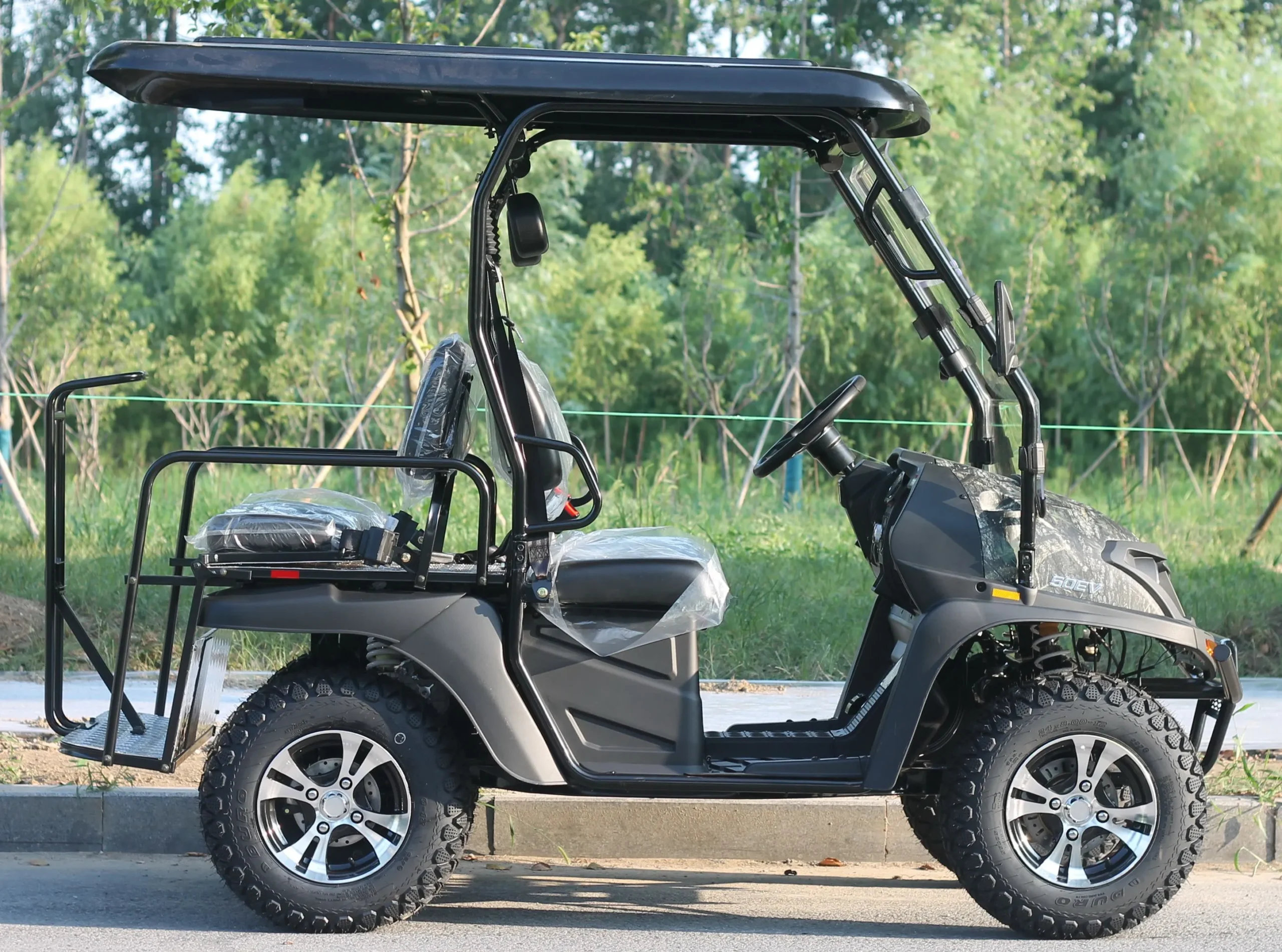 TrailMaster Taurus 50EV Electric UTV w/ Rear Seat - Image 5
