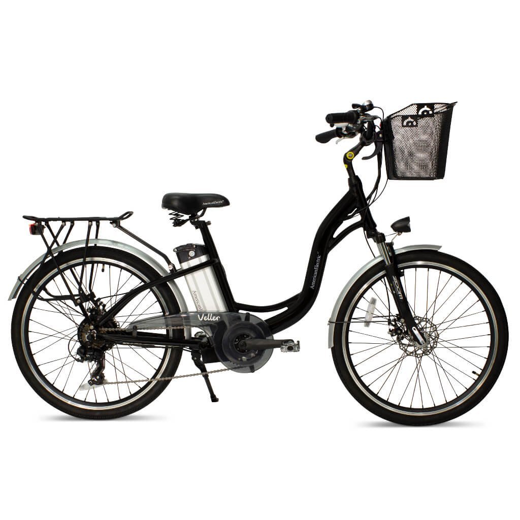 American Electric Veller Step-Thru 350W 36V Cruiser Electric Bike - Image 3