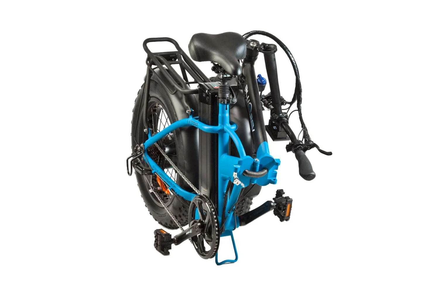 Bluerev Ultra High-Step Folding Fat Tire E-Bike - Image 3