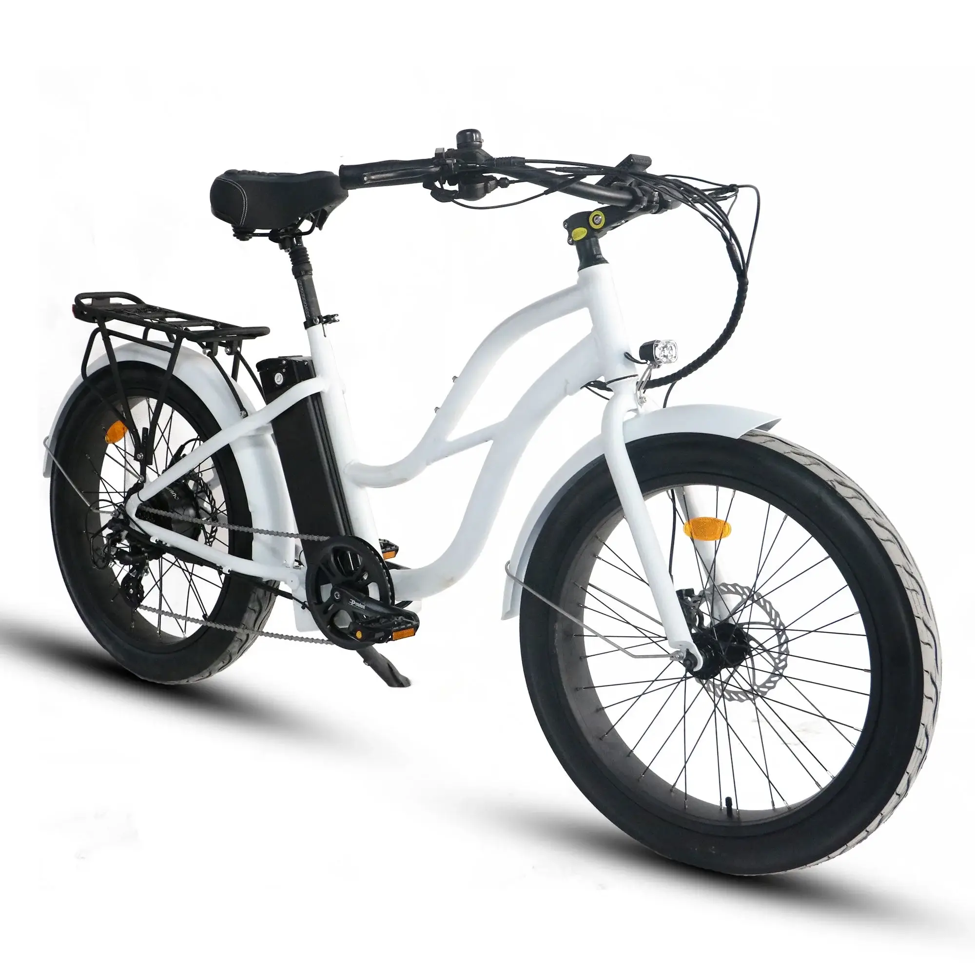 Coastal Cruiser Beach Cruiser 750W 52V 24×3 Step-Thru Electric Bike - Image 3