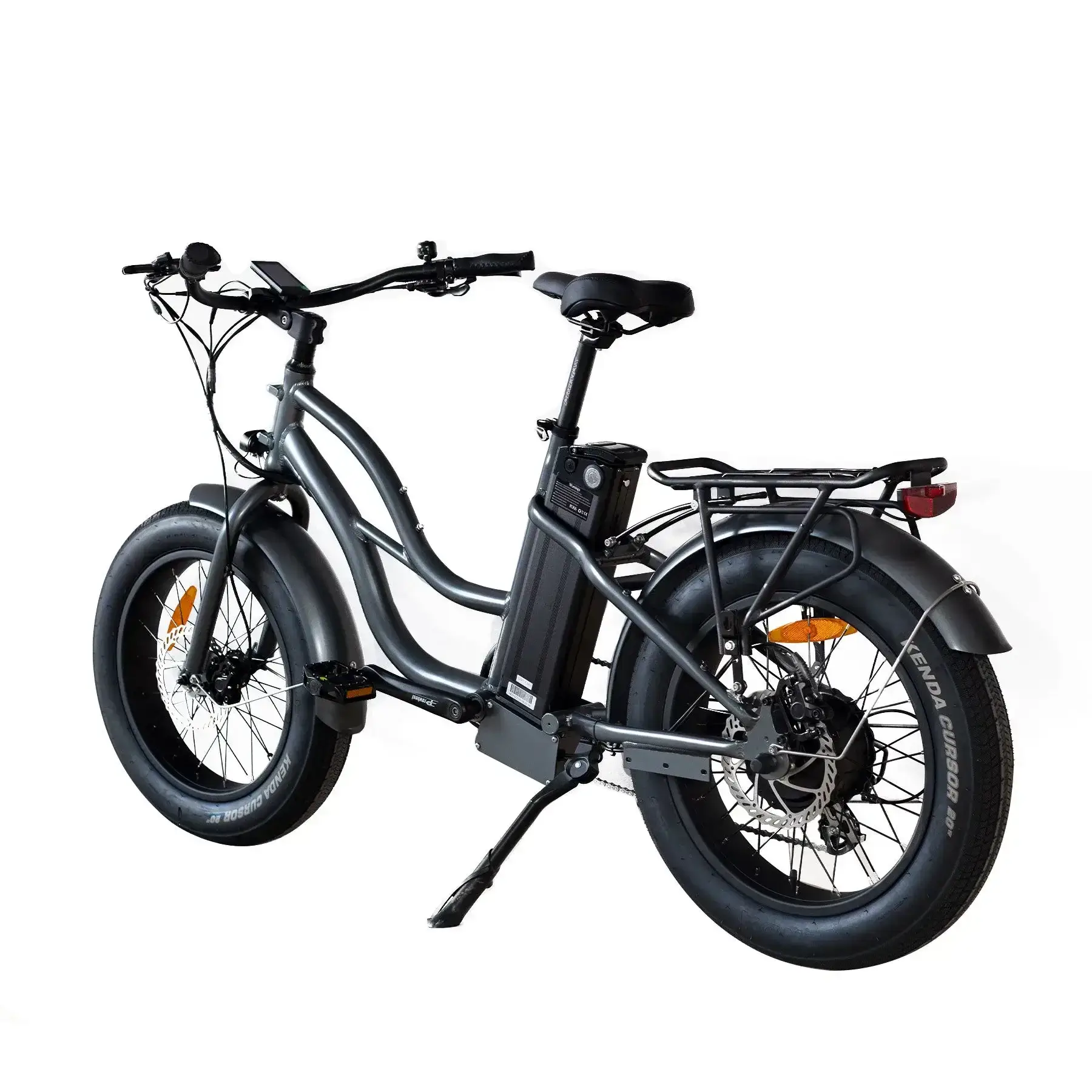 Coastal Cruiser Mini 20×4 750W 52V Fat Tire Step-Thru Beach Cruiser Electric Bike