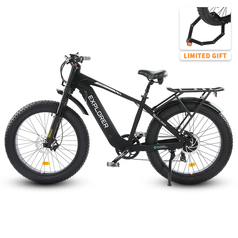 Explorer 26 inches 48V Fat Tire Electric Bike - Image 4