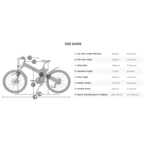 Alternative view of Ecotric Seagull 48V 1000W Electric Mountain Bike