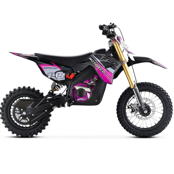 MotoTec 1200W 36V Pro Electric Dirt Mini Bike - Image 4