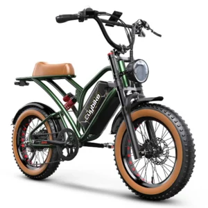 Alternative view of S4 Long Range Moped-Style Electric Bike