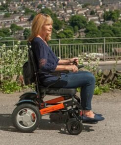 Alternative view of Monarch Ezi-Fold Lightweight Powerchair