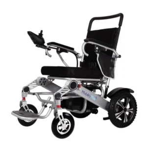 Alternative view of MobilityPlus+ Ultra-Light Instant Folding Electric Wheelchair