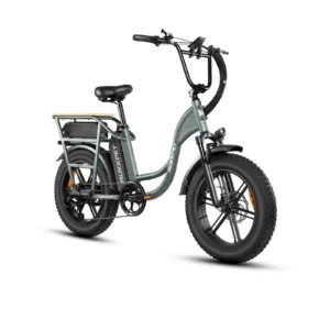 Alternative view of Mukkpet Breeze 750W 48V, Dual Battery, Step-Thru Cargo Utility Electric Bike