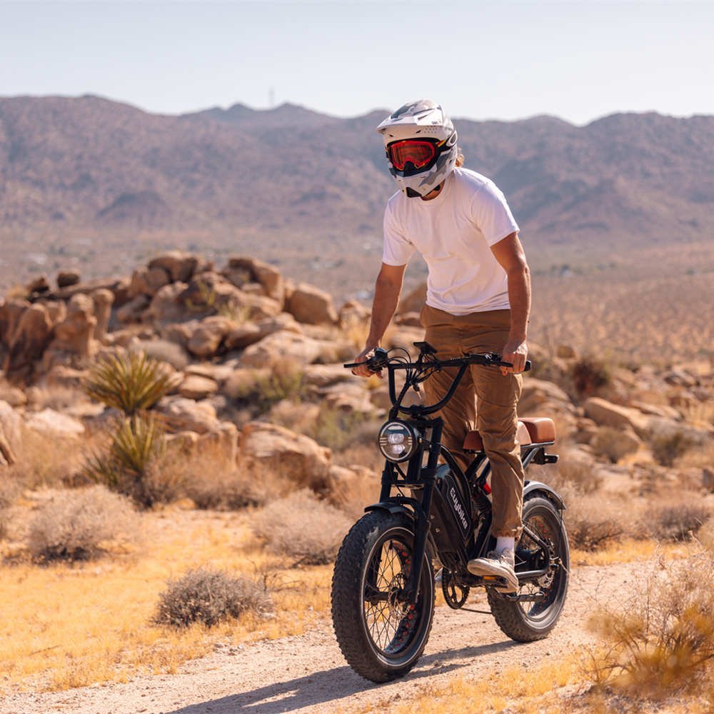 S4 Long Range Moped-Style Electric Bike - Image 5