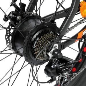 Alternative view of UL Certified – Ecotric Rocket 500W 36V Fat Tire All Terrain Electric Bike