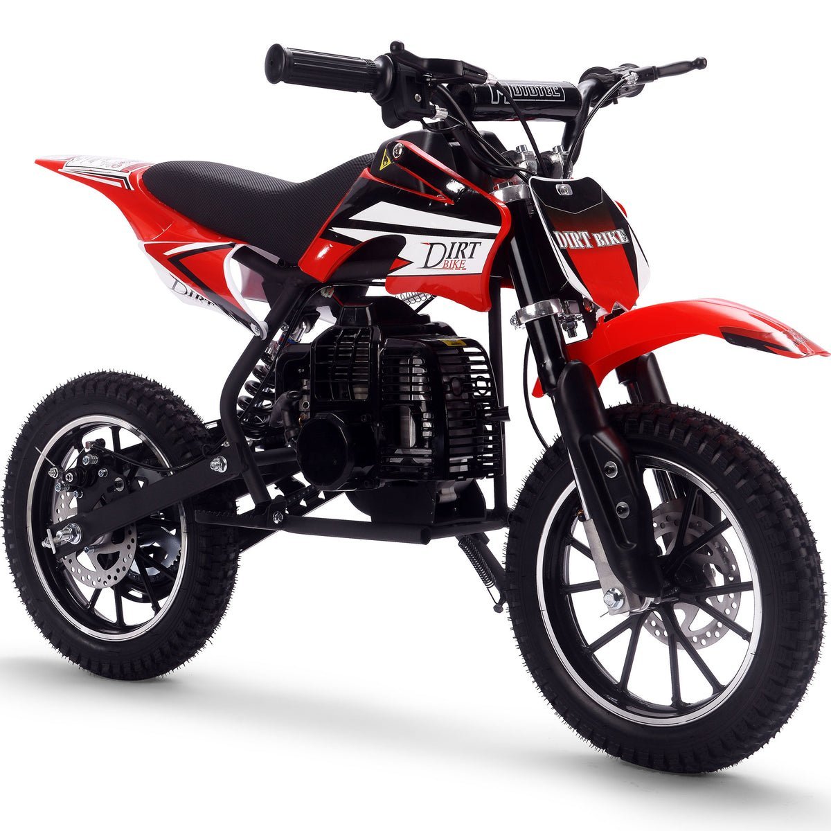 Alien Big Wheel Kids Gas Dirt Bike, 50cc 2-Stroke, Age 6 and up – Blue - Image 2