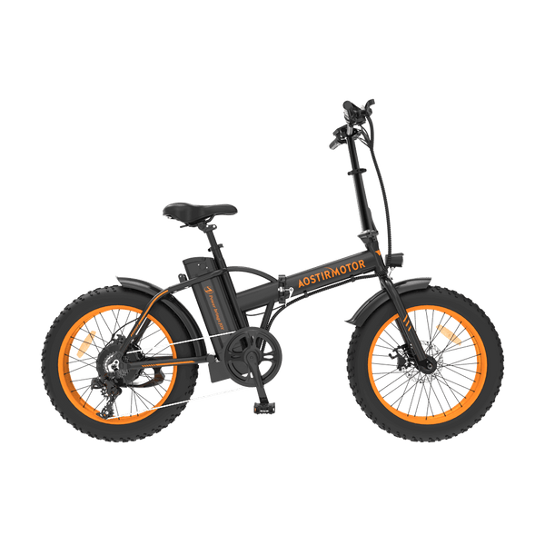 AOSTIRMOTOR A20 36V/13Ah 500W Fat Tire Folding Electric Bike