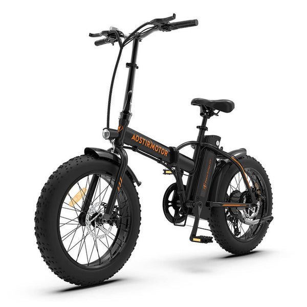 Aostirmotor A20 Folding Fat Tire 500W 36V Electric Bike - Image 2