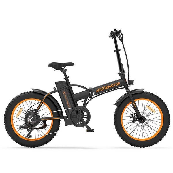 Aostirmotor A20 Folding Fat Tire 500W 36V Electric Bike - Image 3
