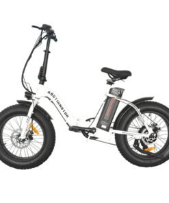 Aostirmotor G20 500W 36V Step-thru Fat Tire Electric Folding Bike