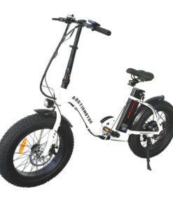 Alternative view of Aostirmotor G20 500W 36V Step-thru Fat Tire Electric Folding Bike