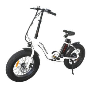 Alternative view of Aostirmotor G20 500W 36V Step-thru Fat Tire Electric Folding Bike