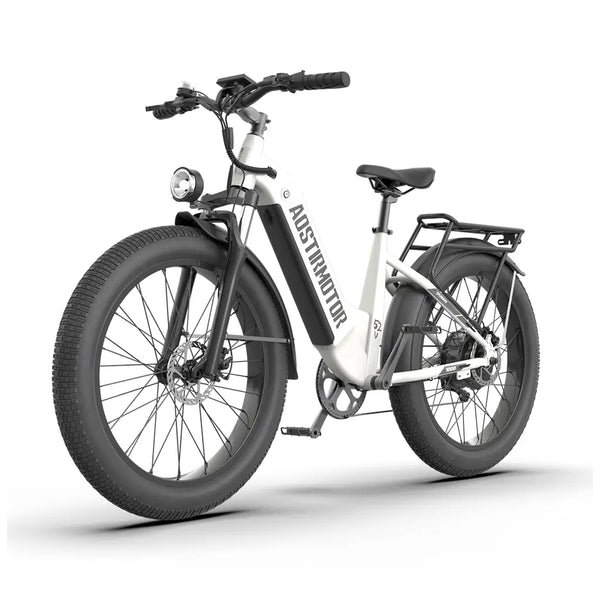 Aostirmotor Queen 1000W 52V Step Through All Terrain Fat Tire Mountain Electric Bike - Image 3
