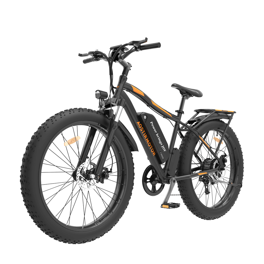 AOSTIRMOTOR S07-B 48V/13Ah 750W Fat Tire Electric Bike - Image 4