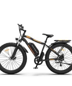 Aostirmotor S07-B Fat Tire Mountain Electric Bike 750W 48V – Black