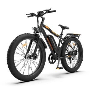 Alternative view of Aostirmotor S07-B Fat Tire Mountain Electric Bike 750W 48V – Black