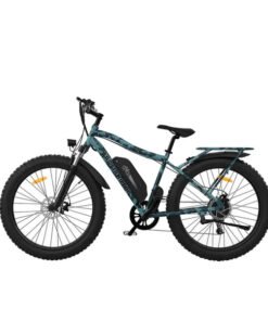 Aostirmotor S07-F 750W 48V Commuting and Mountain Electric Bike – Blue Camo