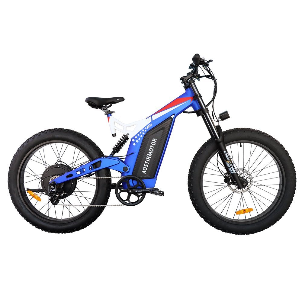 AOSTIRMOTOR S17 48V/20Ah 1500W Fat Tire Electric Bike - Image 2