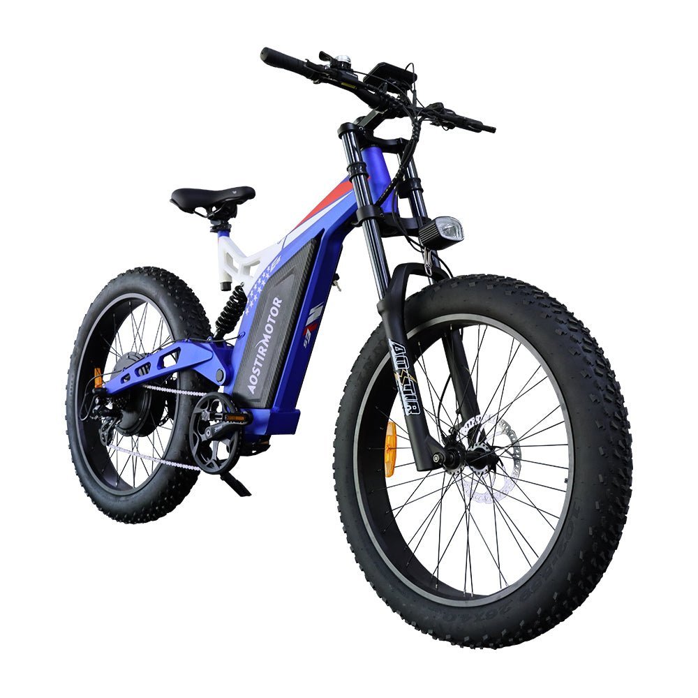 AOSTIRMOTOR S17 48V/20Ah 1500W Fat Tire Electric Bike - Image 3