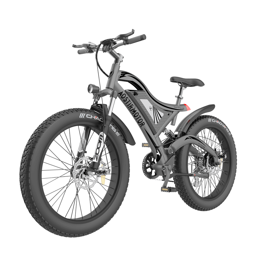 AOSTIRMOTOR S18 48V/15Ah 750W Fat Tire Electric Bike - Image 4