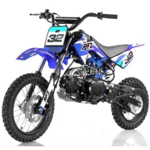 Alternative view of Apollo DB32 110cc Kids Dirt Bike, 4-Speed Semi-Automatic, 14/12 inch Wheels, Ages 8 and up – Black