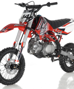 Alternative view of Apollo RFZ 125cc X14 Dirt Bike, 4-Speed Semi-Automatic, 14/12 inch Wheels, Ages 12 and up – Red