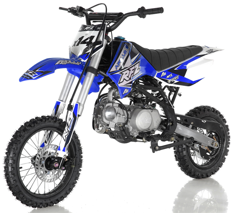 Apollo RFZ 125cc X14 Dirt Bike, 4-Speed Semi-Automatic, 14/12 inch Wheels, Ages 12 and up – Red - Image 4