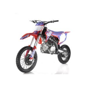 Alternative view of Apollo RXF150 Max 150cc Dirt Bike, 4-Speed Manual, 19/16 inch Wheels, Ages 16 and up – Red
