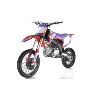 Apollo RXF150 Max 150cc Dirt Bike, 4-Speed Manual, 19/16 inch Wheels, Ages 16 and up – Red