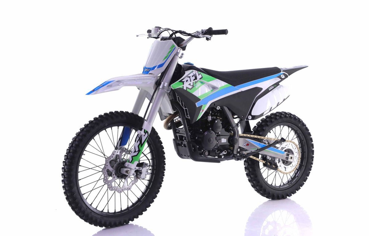 Apollo Thunder 250cc Dirt Bike, 5-Speed Manual, Electric Start, 21/18 inch Wheels, Ages 16 and up – Red - Image 2
