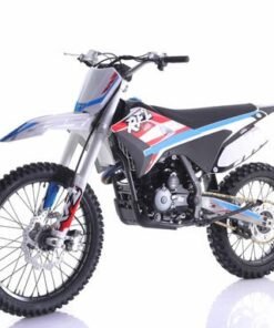 Apollo Thunder 250cc Dirt Bike, 5-Speed Manual, Electric Start, 21/18 inch Wheels, Ages 16 and up – Red