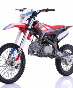 Alternative view of Apollo Thunder RFZ150 DLX 140cc Dirt Bike, 4-Speed Manual, 19/16 inch Wheels, Headlight, Age 16 and up – Red
