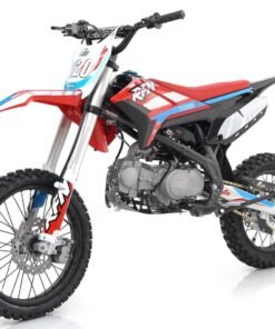 Alternative view of Apollo Thunder T40 140cc Dirt Bike, 4-Speed Manual, 17/14 inch Wheels, Ages 12 and up – Red