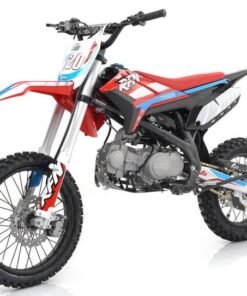 Apollo Thunder T40 140cc Dirt Bike, 4-Speed Manual, 17/14 inch Wheels, Ages 12 and up – Red
