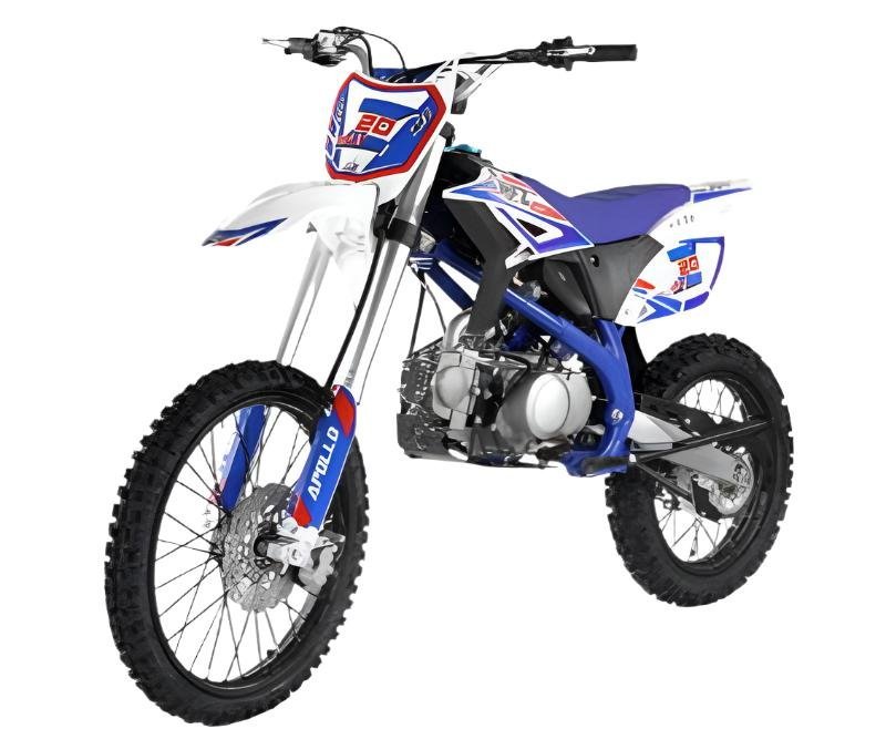 Apollo Z20 MAX 125cc Dirt Bike, 4-Speed Manual, 19/16 inch Wheels, Ages 16 and up – Red - Image 3