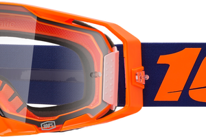 Armatic Goggle Neon Orange Clear Lens