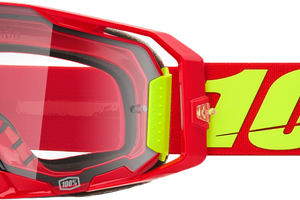 Armatic Goggle Red Clear Lens