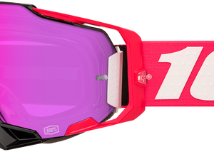 Armega Hiper Goggle Kloug Mirror Dark Red Lens